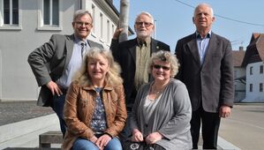 Heinz Walter, Maria Jung, Hermann Pfahler, Christiane Hettich, Friedhelm Tscherter, es fehlt Martin Holschuh