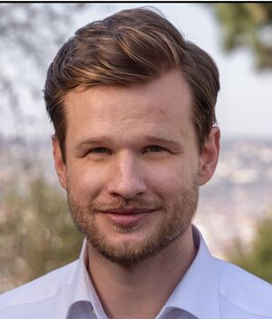 Foto von der Homepage von Robin Mesarosch